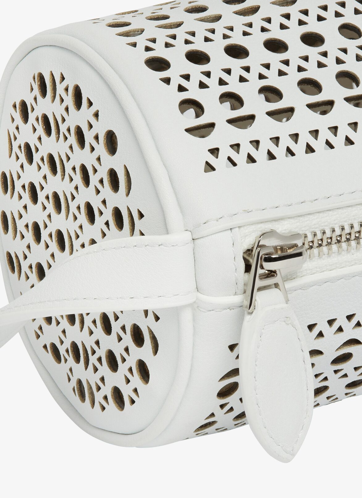 Tube Bag in calfskin ALAÏA WHITE TUBE BAG IN CALFSKIN